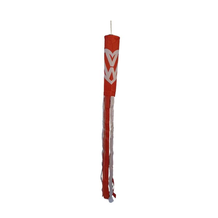 VW Love Red and White Windsock