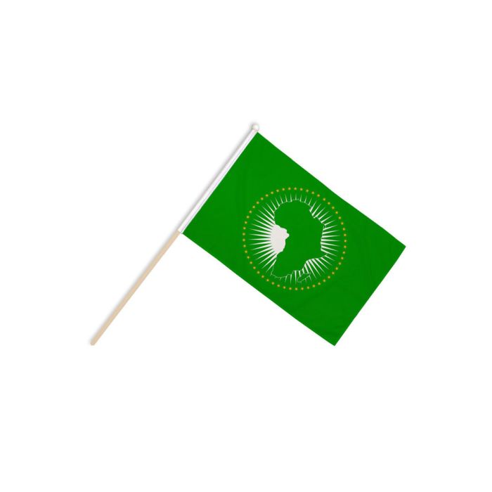 African Union Hand Flags