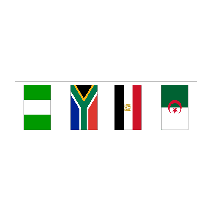 54 African Nations Bunting (16m Length)