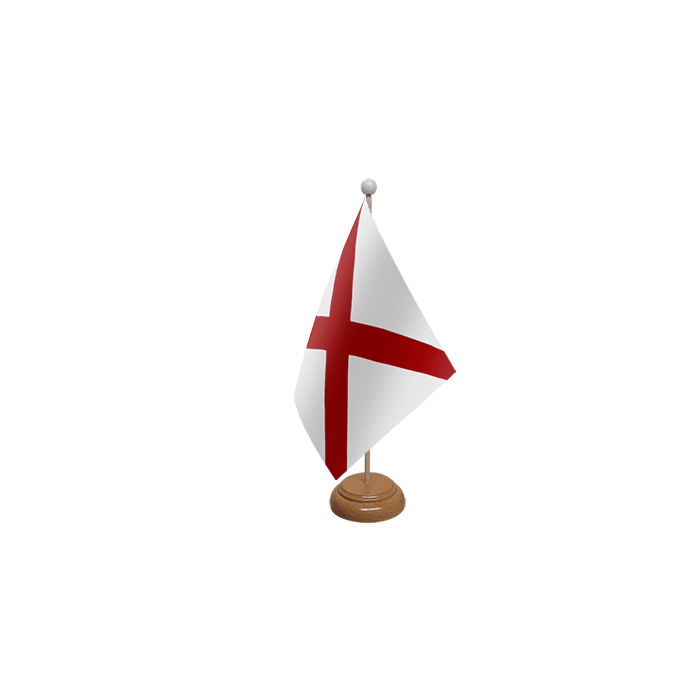 Alabama Wooden Table Flag – 9x6in (22.5 x 15 cm)