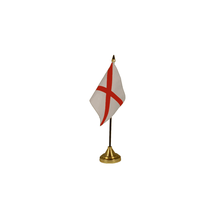 Alabama Table Flag – 6x4in (15 x 10 cm)