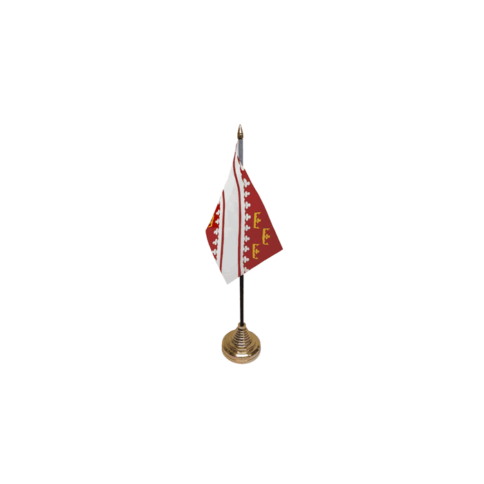 Alsace Small Table Flag – 6x4in (15 x 10 cm)