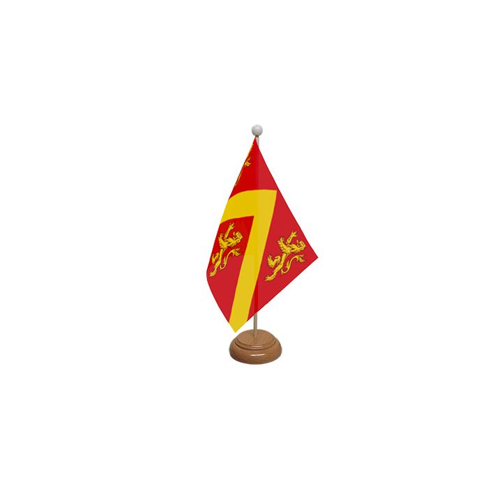 Anglesey Wooden Table Flag – 9x6in (22.5 x 15 cm)