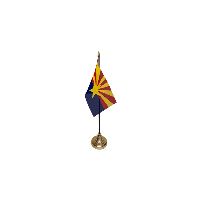 Arizona Table Flag – 6x4in (15 x 10 cm)