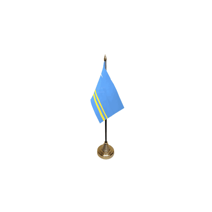 Aruba Table Flag – 6x4in (15 x 10 cm)