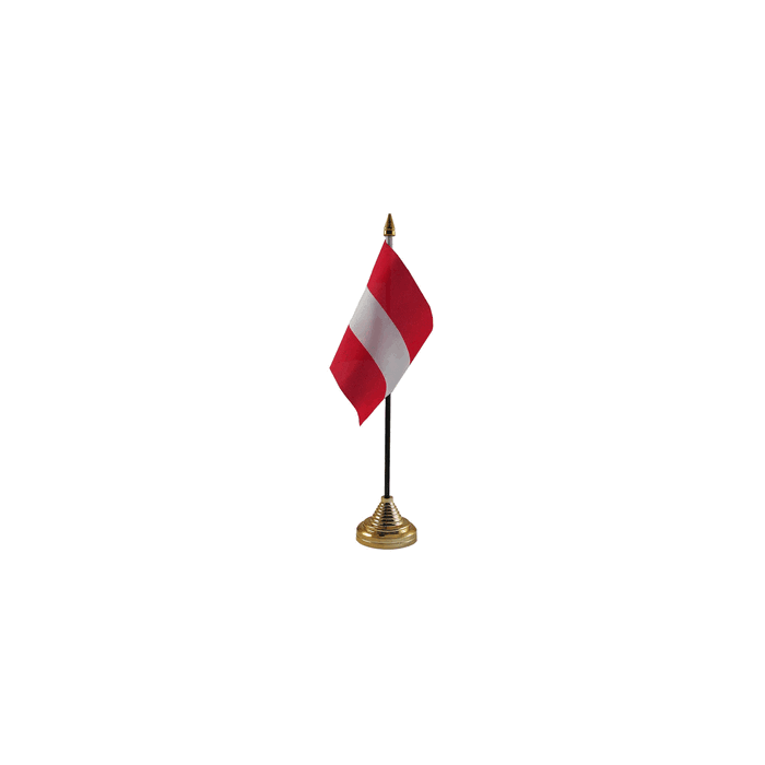 Austria Table Flag – 6x4in (15 x 10 cm)