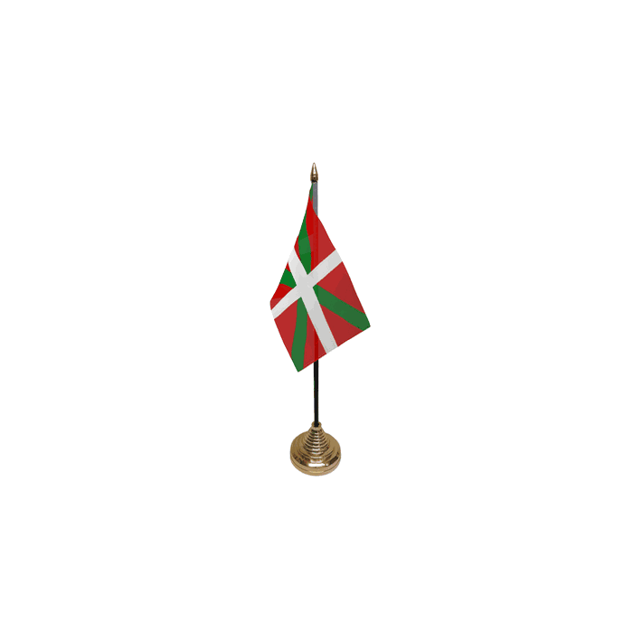 Basque Table Flag – 6x4in (15 x 10 cm)