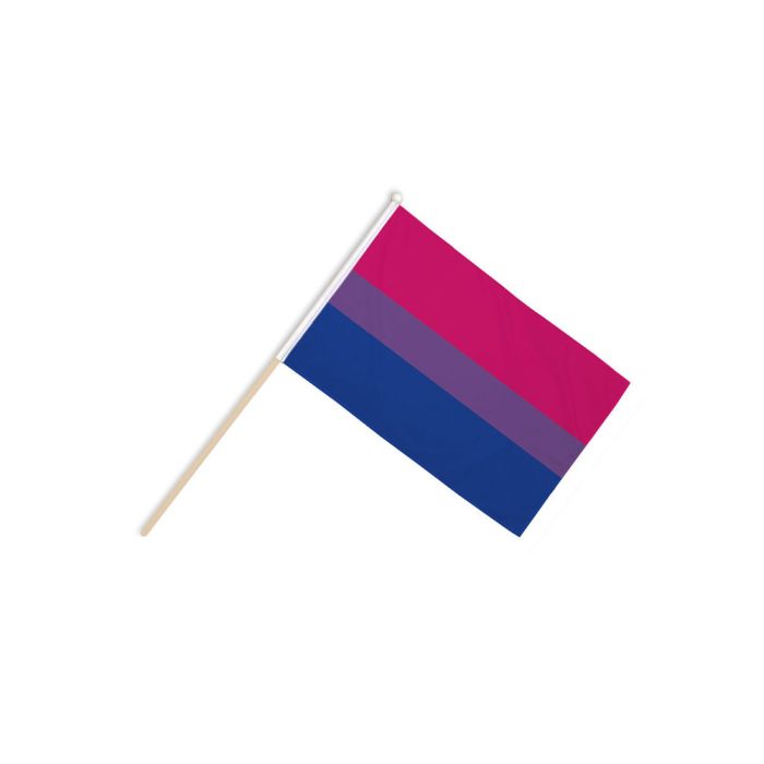 Bi-Pride Hand Flags
