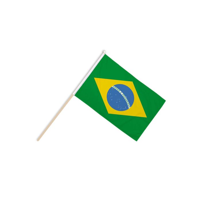 Brazil Hand Flags