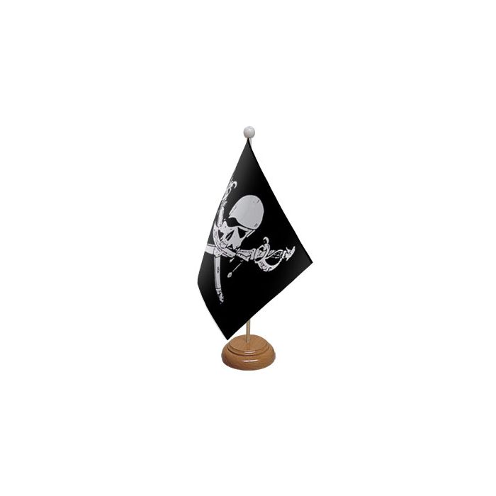 Brethren of the Coast Hand Flag Large Wooden Table Flag – 18x12in (45 x 30 cm)