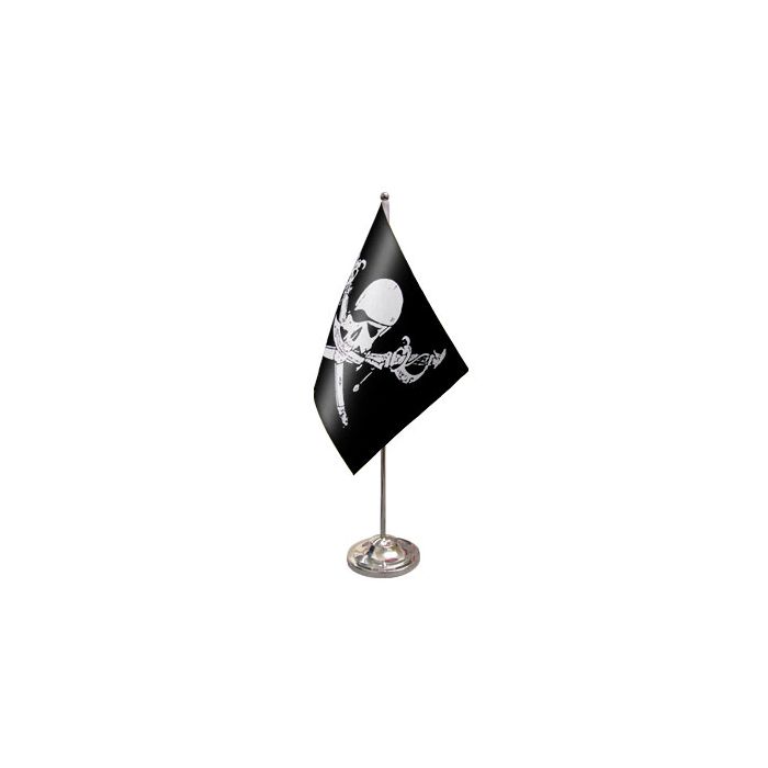 Brethren of the Coast Satin Table Flag – 9x6in (22.5 x 15 cm)