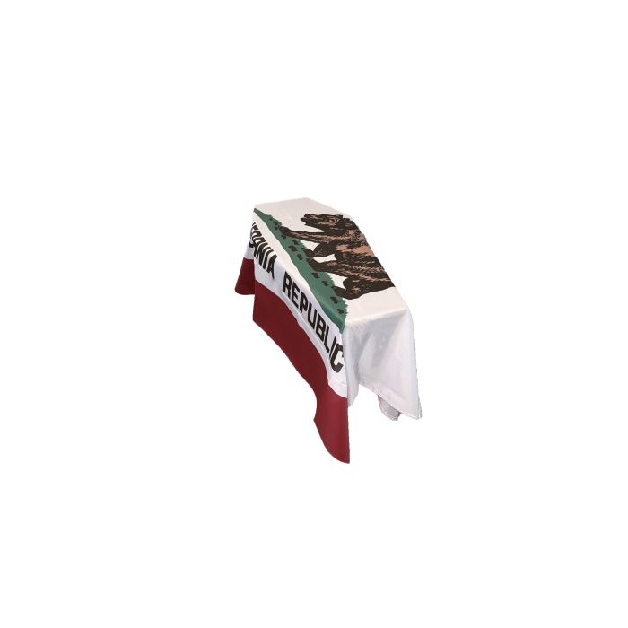 California Coffin Drape Flag
