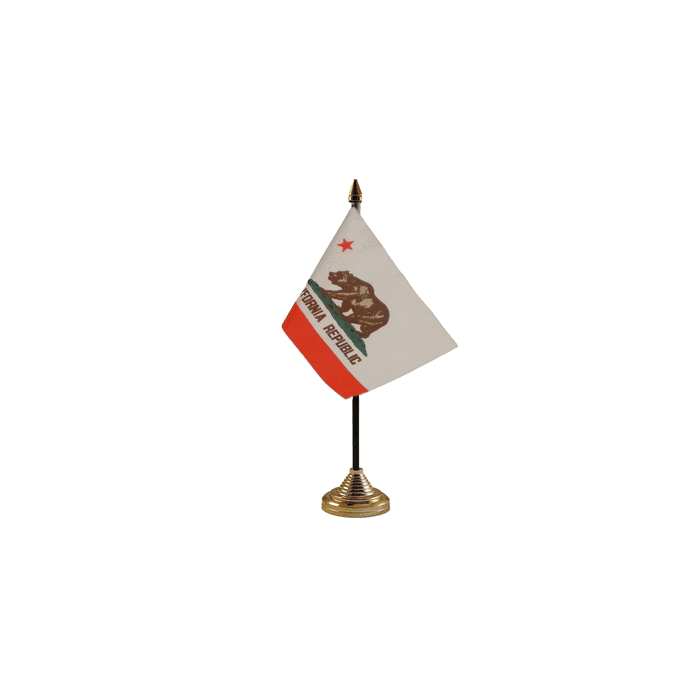 California Table Flag – 6x4in (15 x 10 cm)