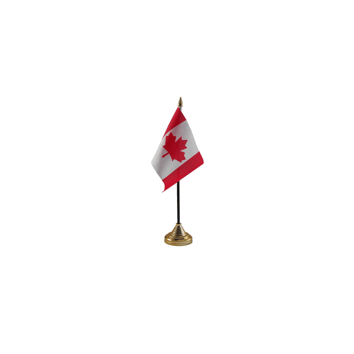Canada Table Flag – 6x4in (15 x 10 cm)