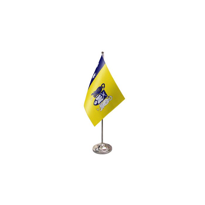 Capital Territory Satin Table Flag – 9x6in (22.5 x 15 cm)