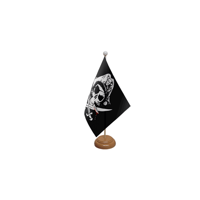 Crossed Sabres Hand Flag – 9x6in (22.5 x 15 cm)