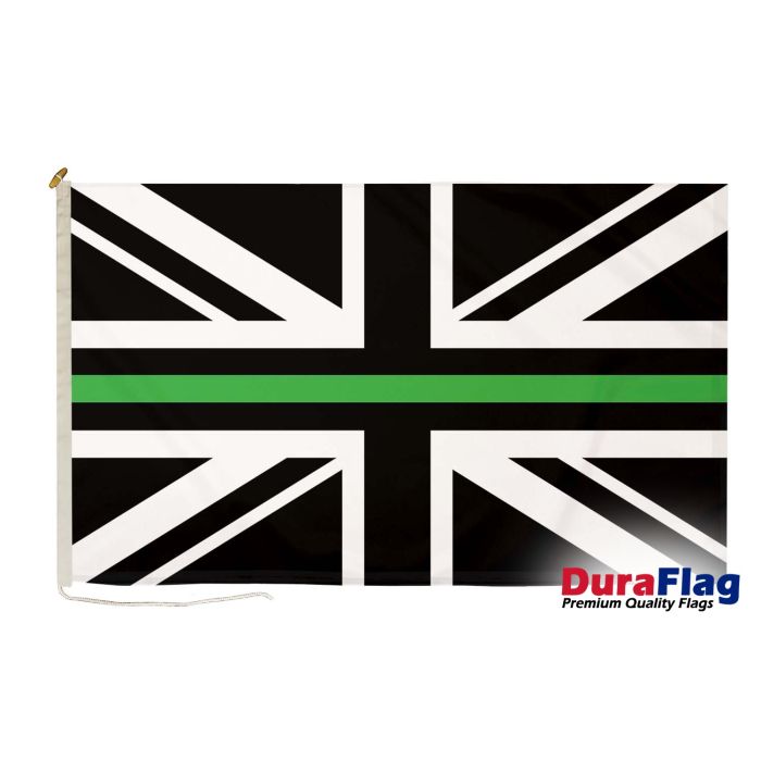Union Jack Thin Green Line DuraFlag