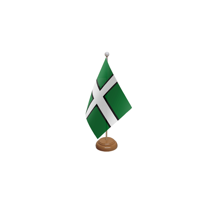 Devon Large Wooden Table Flag – 18x12in (45 x 30 cm)