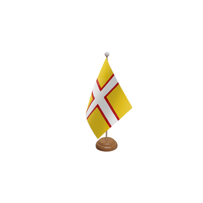 Dorset New Large Wooden Table Flag – 18x12in (45 x 30 cm)