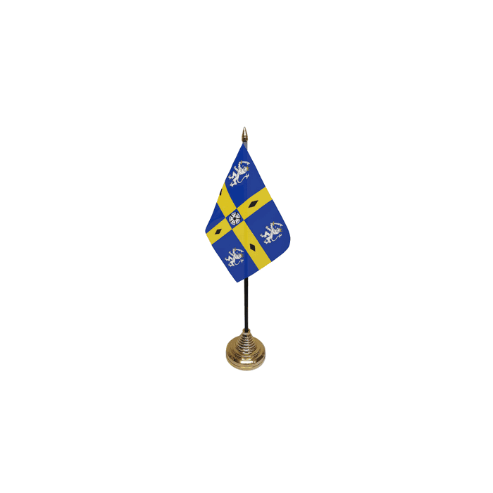 Durham (County) Old Small Table Flag – 6x4in (15 x 10 cm)