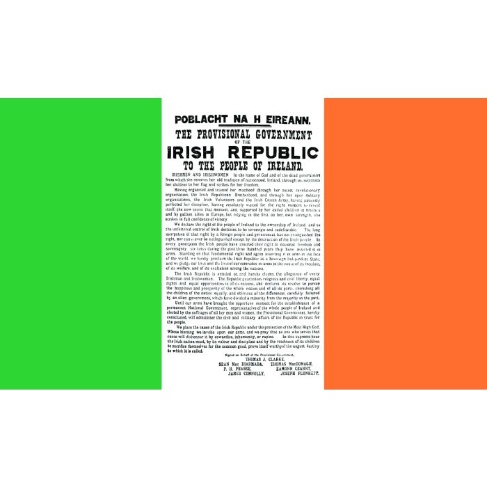Easter Proclamation Coffin Drape Flag