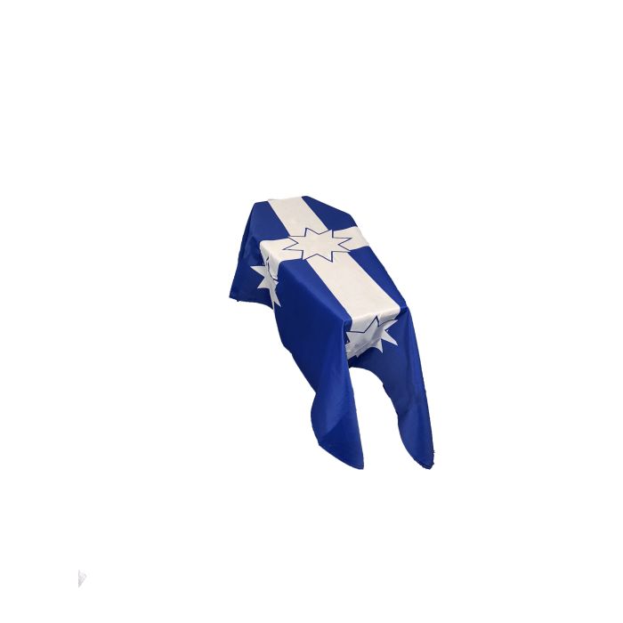 Eureka Coffin Drape Flag