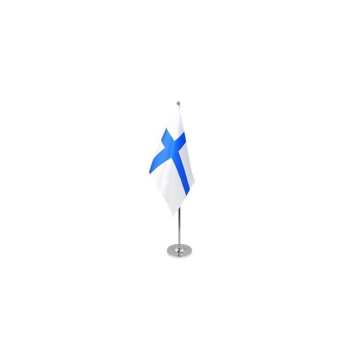Finland Satin Table Flag – 9x6in (22.5 x 15 cm)