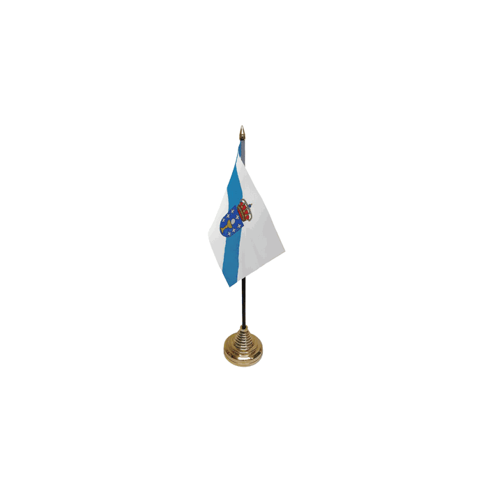 Galicia Table Flag – 6x4in (15 x 10 cm)