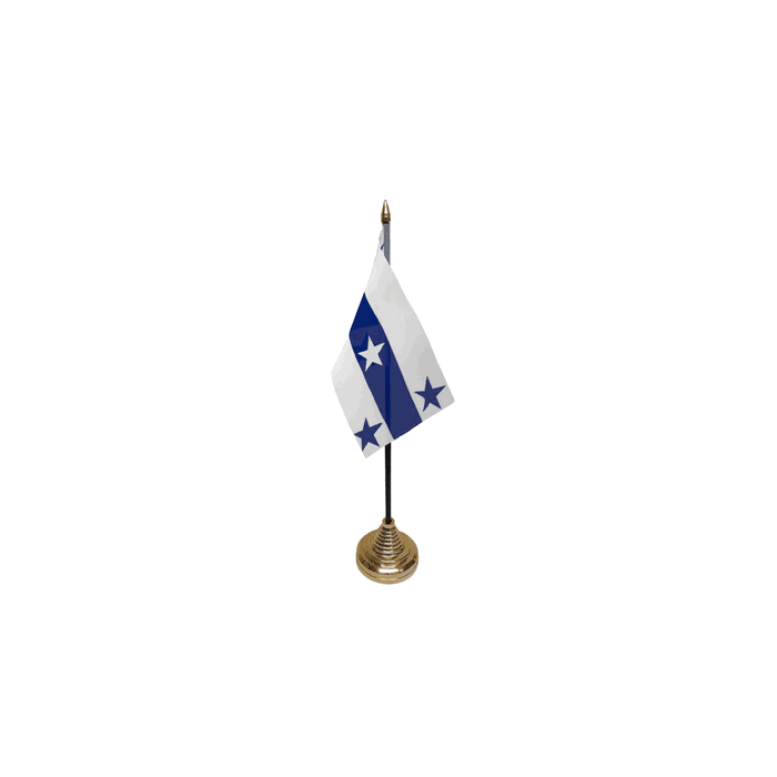 Gambier Islands Small Table Flag – 6x4in (15 x 10 cm)