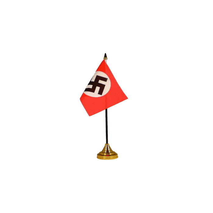 German WWII Regular Table Flag – 6x4in (15 x 10 cm)