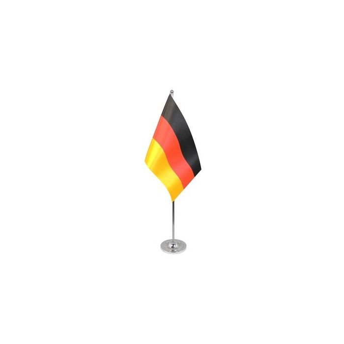 Germany Satin Table Flag – 9x6in (22.5 x 15 cm)