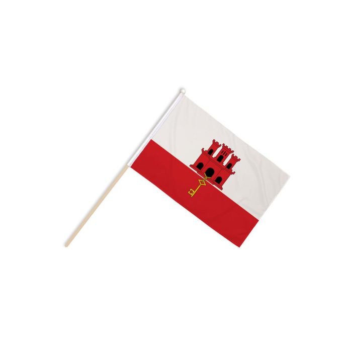 Gibraltar Hand Flags