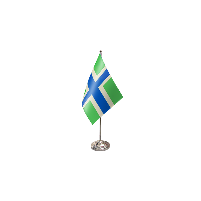 Gloucestershire (New) Satin Table Flag – 9x6in (22.5 x 15 cm)