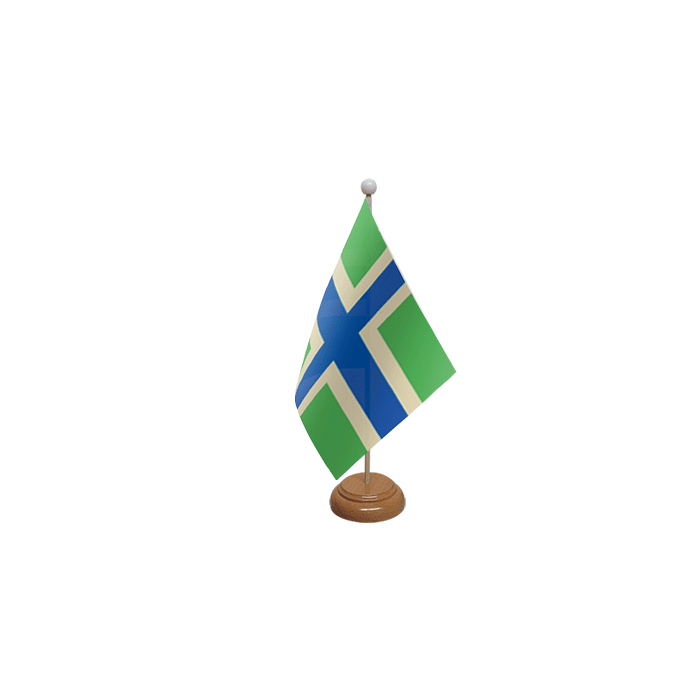 Gloucestershire (New) Wooden Table Flag – 9x6in (22.5 x 15 cm)