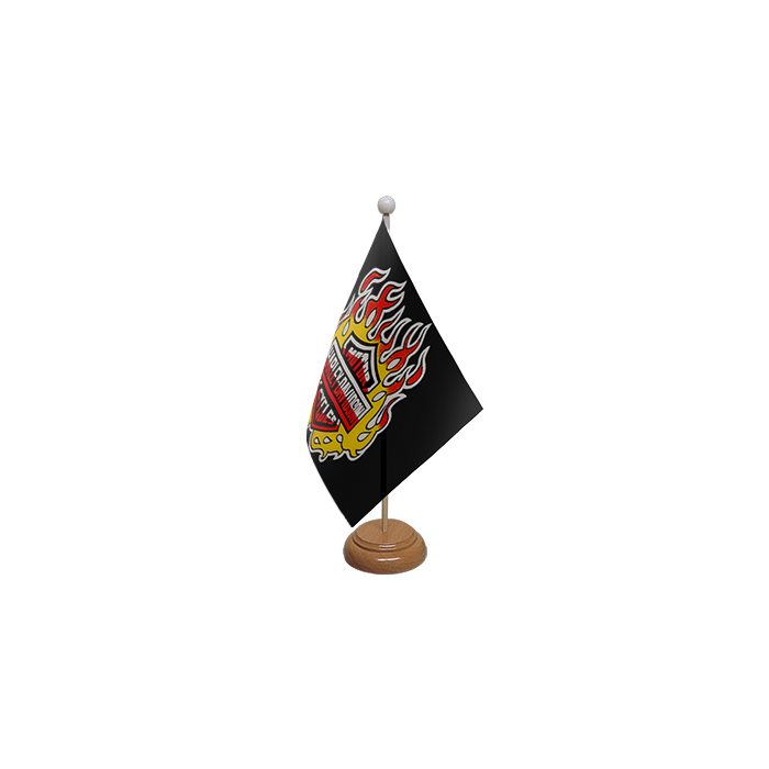 Harley Davidson Wooden Table Flag – 9x6in (22.5 x 15 cm)