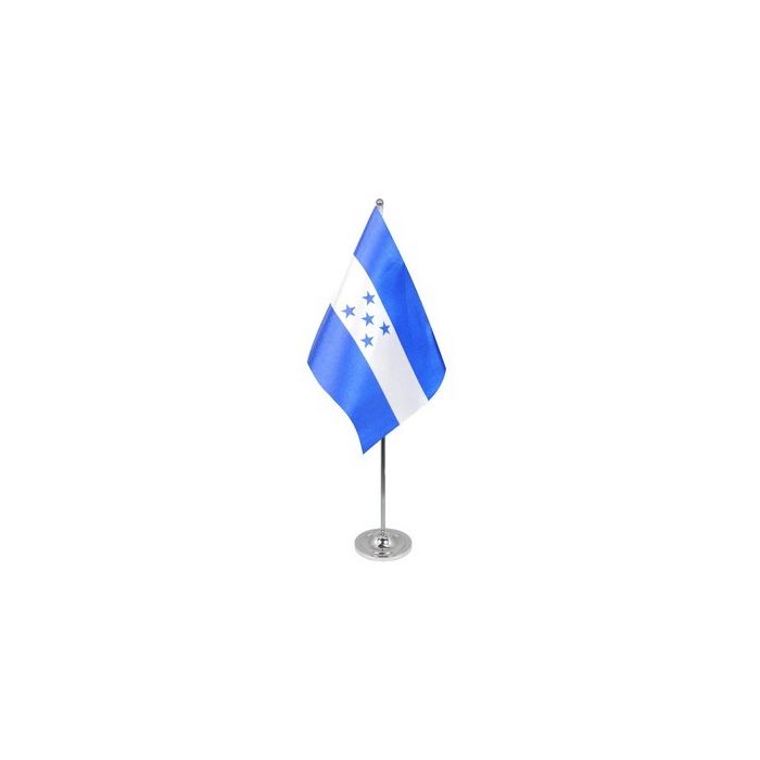 Honduras Satin Table Flag – 9x6in (22.5 x 15 cm)