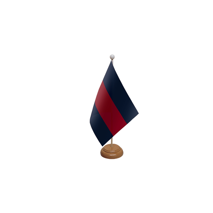 Household Division Wooden Table Flag – 9x6in (22.5 x 15 cm)