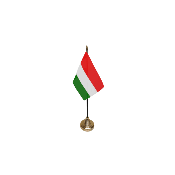 Hungary Table Flag – 6x4in (15 x 10 cm)