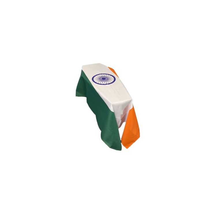 India Coffin Drape Flag