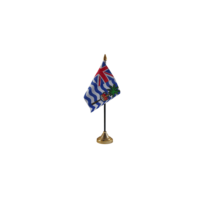 Indian Ocean Territories Small Table Flag – 6x4in (15 x 10 cm)
