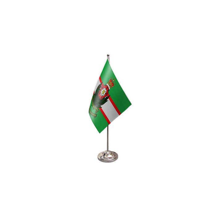 Intelligence Corps Satin Table Flag – 9x6in (22.5 x 15 cm)