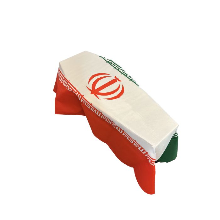 Iran Coffin Drape Flag