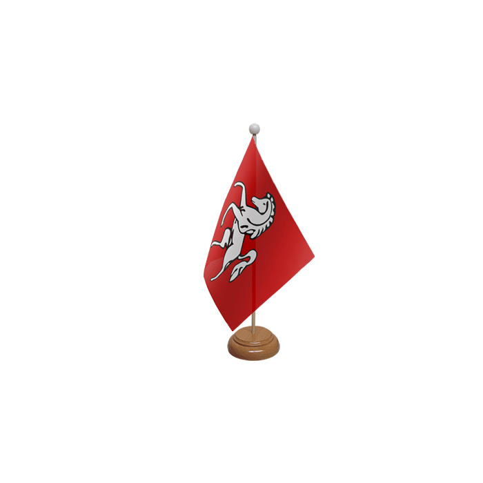 Kent Wooden Table Flag – 9x6in (22.5 x 15 cm)
