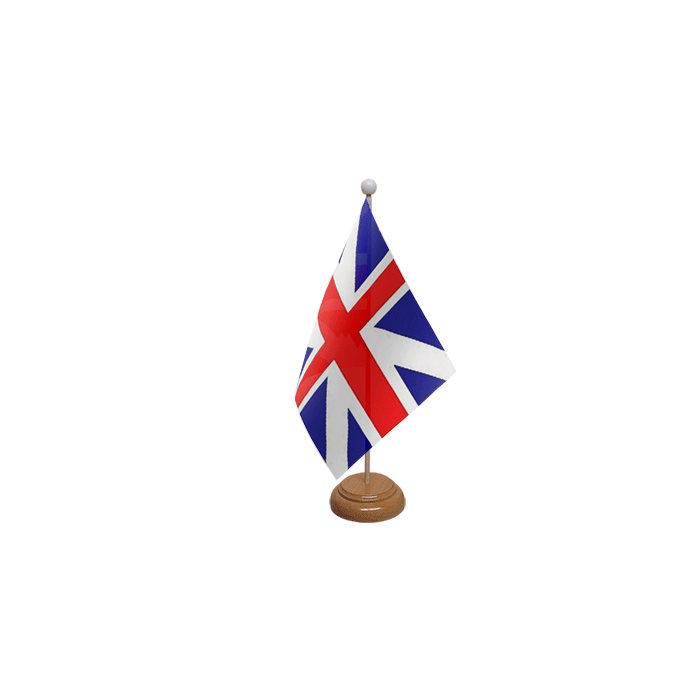 Kings Colours Table Flag – 9x6in (22.5 x 15 cm)