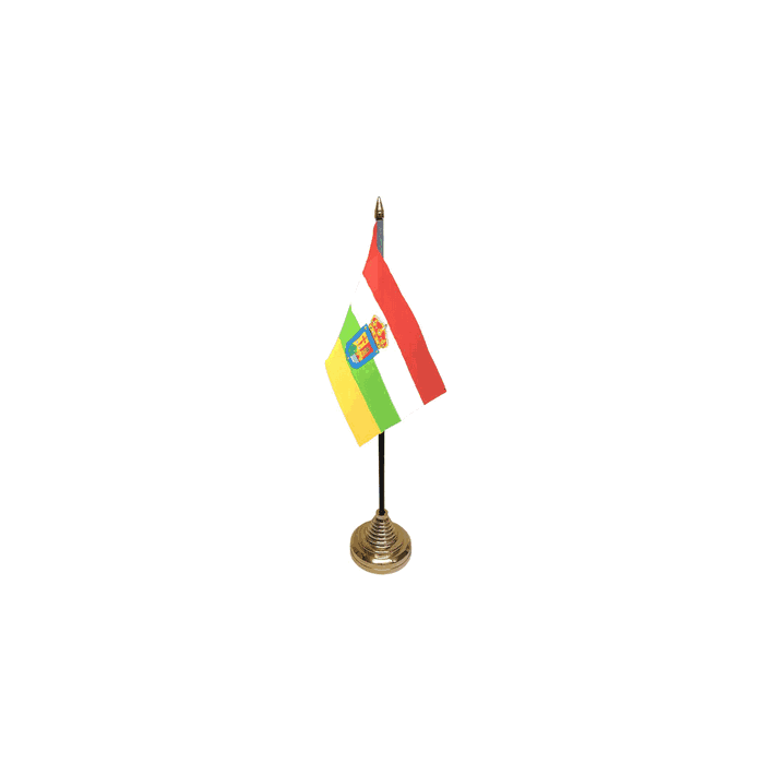 La Rioja Small Table Flag – 6x4in (15 x 10 cm)