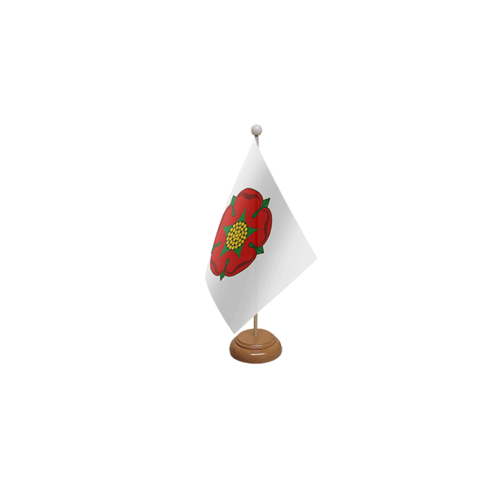 Lancashire Old Wooden Table Flag – 9x6in (22.5 x 15 cm)
