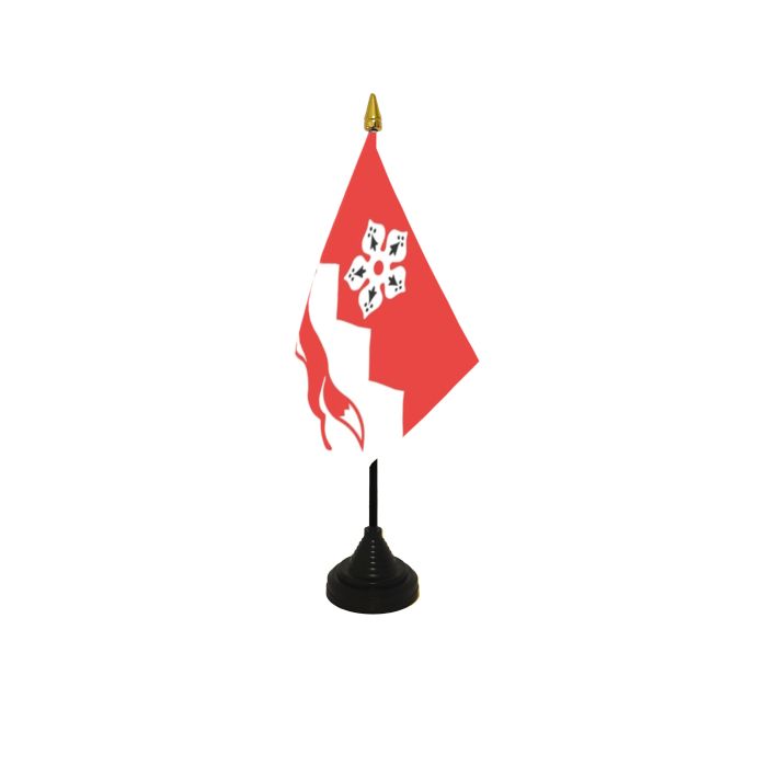 Leicestershire New Small Table Flag
