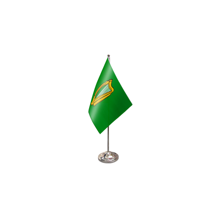 Leinster Satin Table Flag – 9x6in (22.5 x 15 cm)