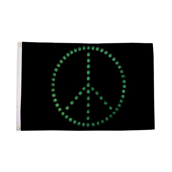 Marijuana Peace Flag