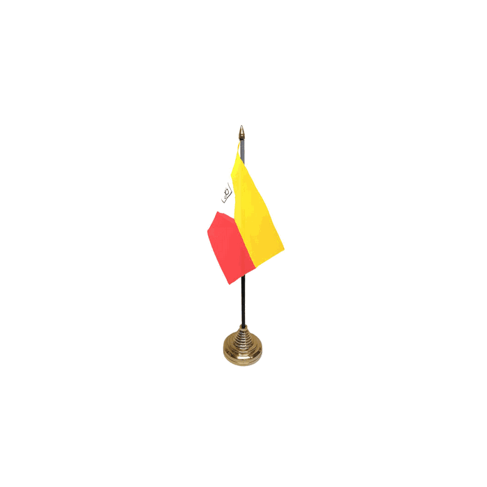 Marquesas Islands Small Table Flag – 6x4in (15 x 10 cm)